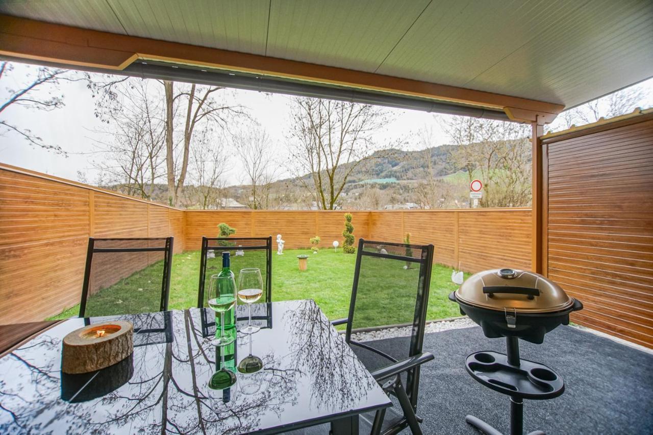 Auszeit Steiraland 6 Mit Ueberdachter Terasse Schoenen Garten Und Kostenlosen Parkplatz Leoben  Exterior foto